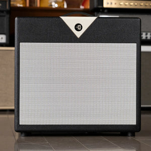 Divided By 13 1x12" Speaker Cabinet - Black Bronco w/ Ivory V