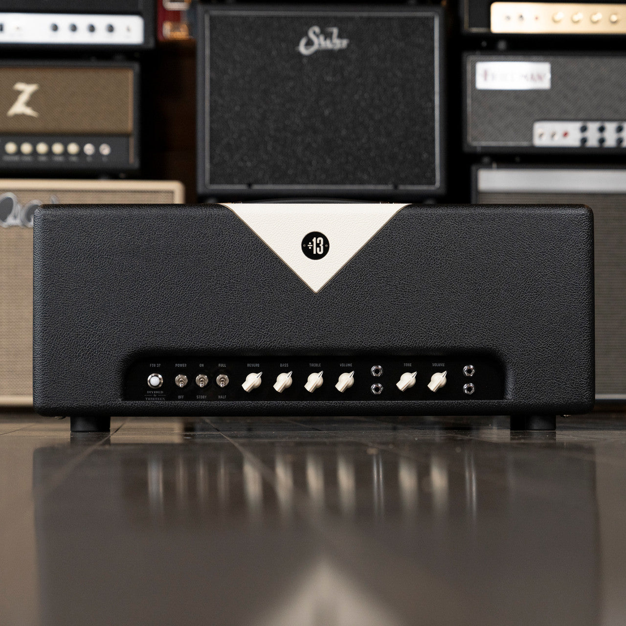 Divided By 13 FTR37 Amplifier Head - Black/Cream