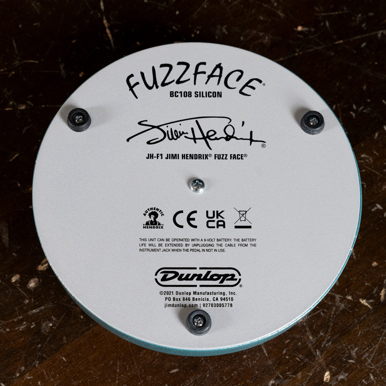 Dunlop Jimi Hendrix Fuzz Face Distortion Pedal