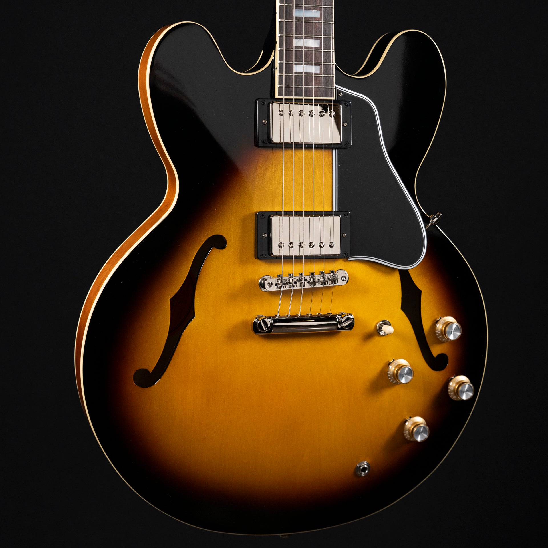 Epiphone Inspired by Gibson Custom 1962 ES-335 Reissue Electric Guitar - Vintage Burst - Midwood Guitar