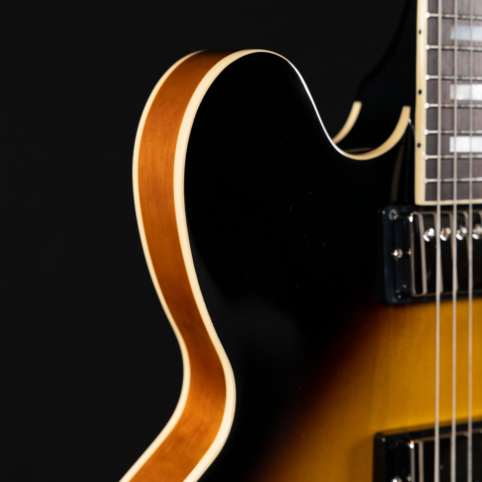 Epiphone Inspired by Gibson Custom 1962 ES-335 Reissue Electric Guitar - Vintage Burst - Midwood Guitar