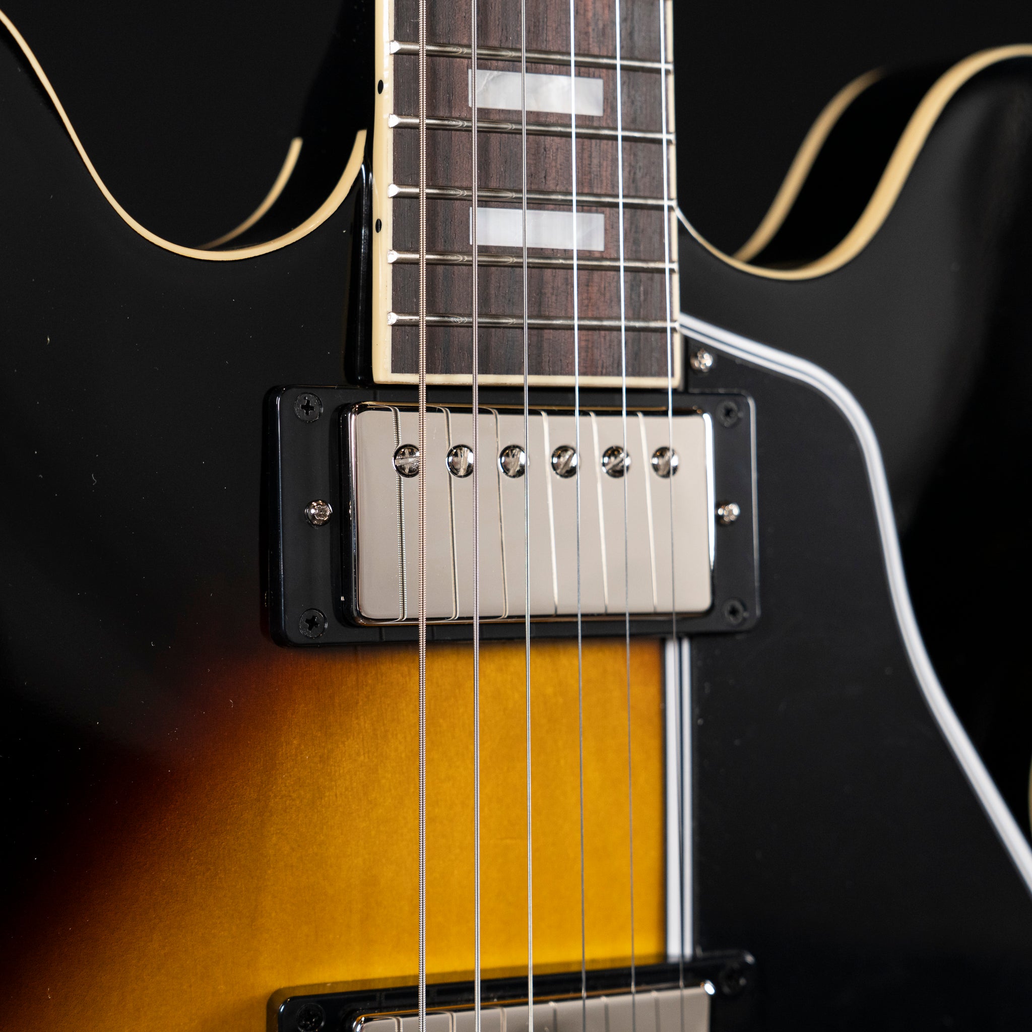 Epiphone Inspired by Gibson Custom 1962 ES-335 Reissue Electric Guitar - Vintage Burst - Midwood Guitar