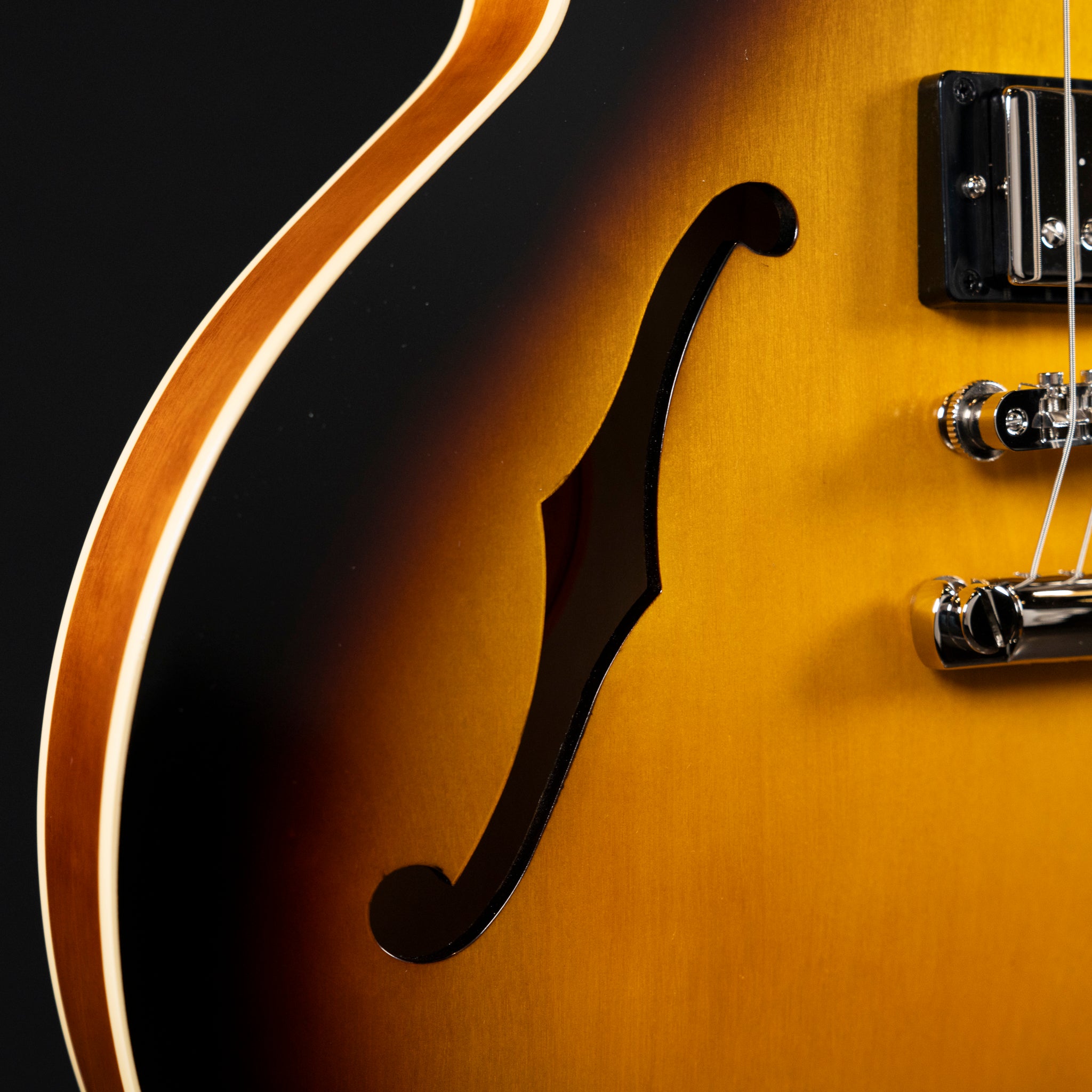 Epiphone Inspired by Gibson Custom 1962 ES-335 Reissue Electric Guitar - Vintage Burst - Midwood Guitar
