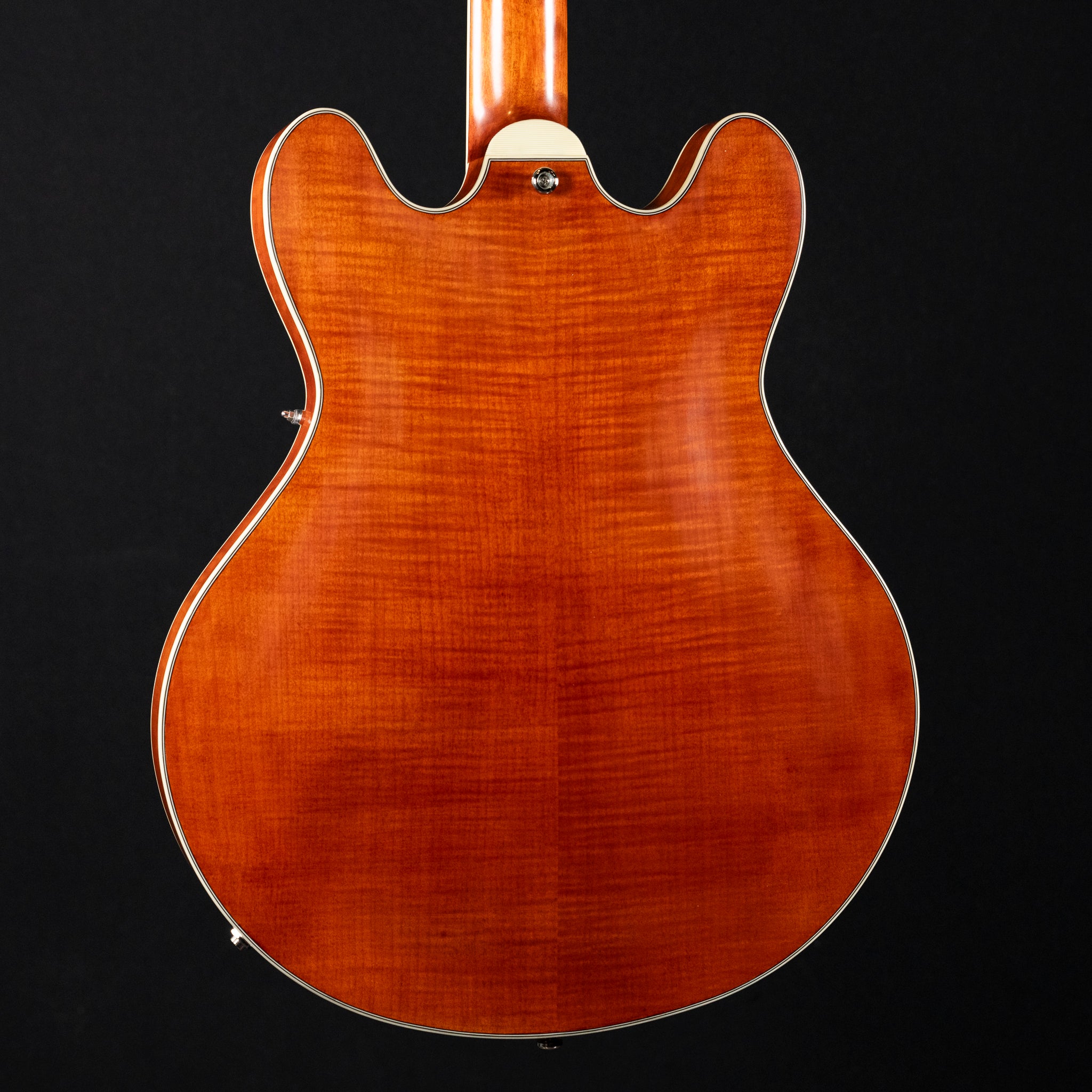 2025 Eastman T59/TV Semi-Hollow Electric Guitar - Amber Burst - Midwood Guitar