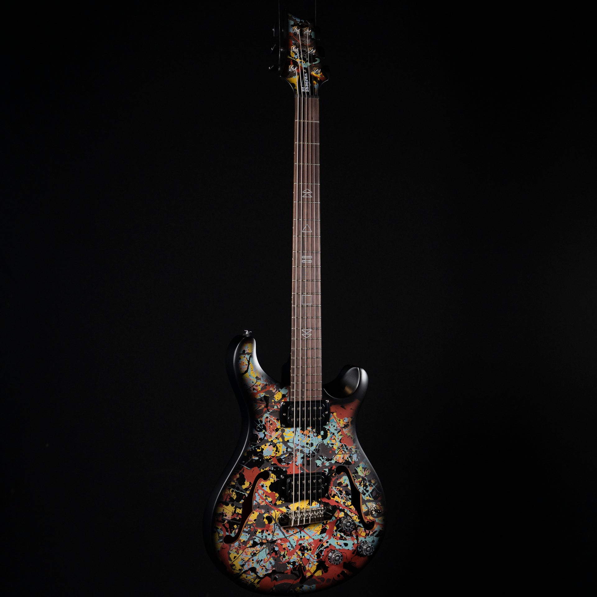 PRS SE Ed Sheeran “Cosmic Splash” Limited Edition – Hollowbody I Piezo Baritone