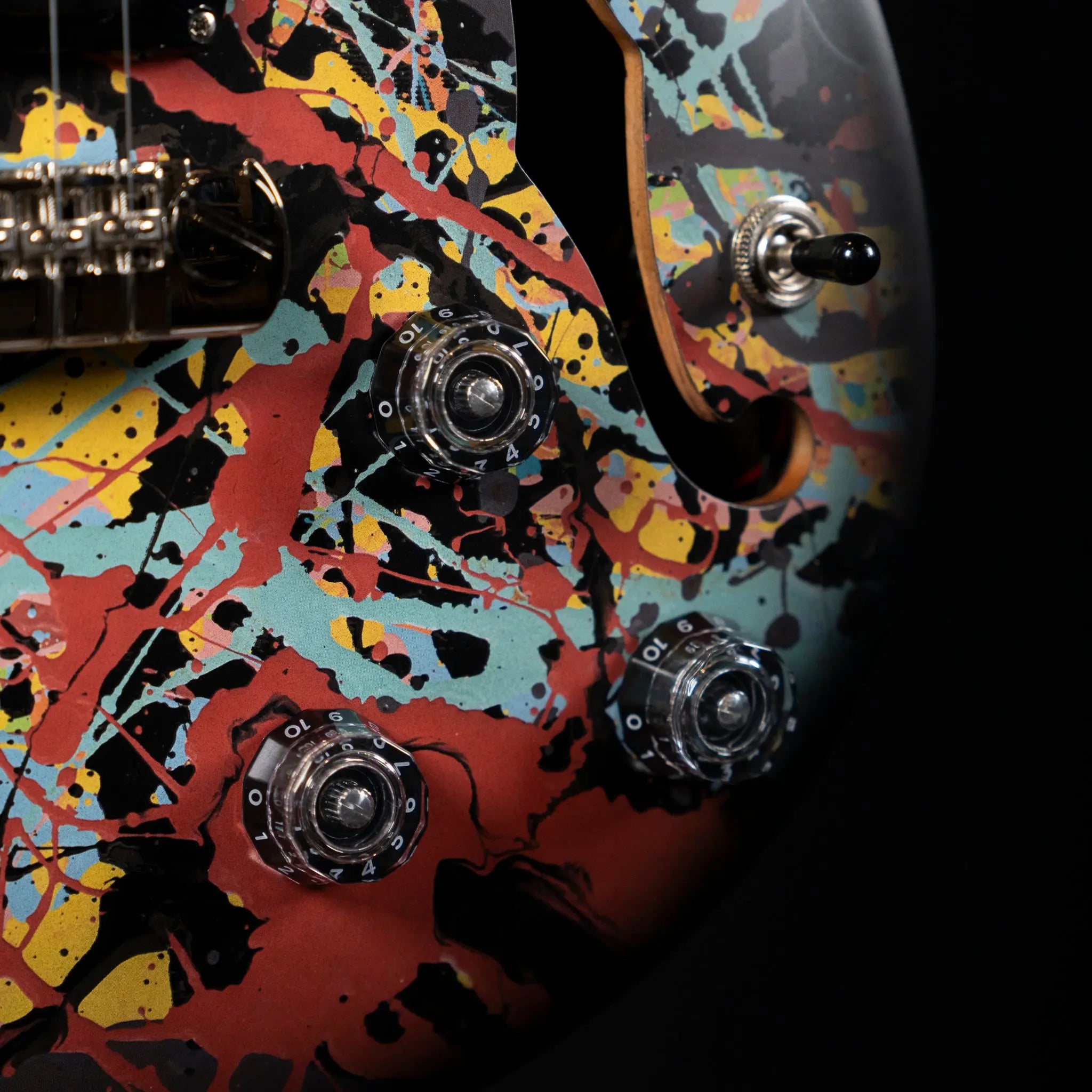 PRS SE Ed Sheeran “Cosmic Splash” Limited Edition – Hollowbody I Piezo Baritone - Midwood Guitar