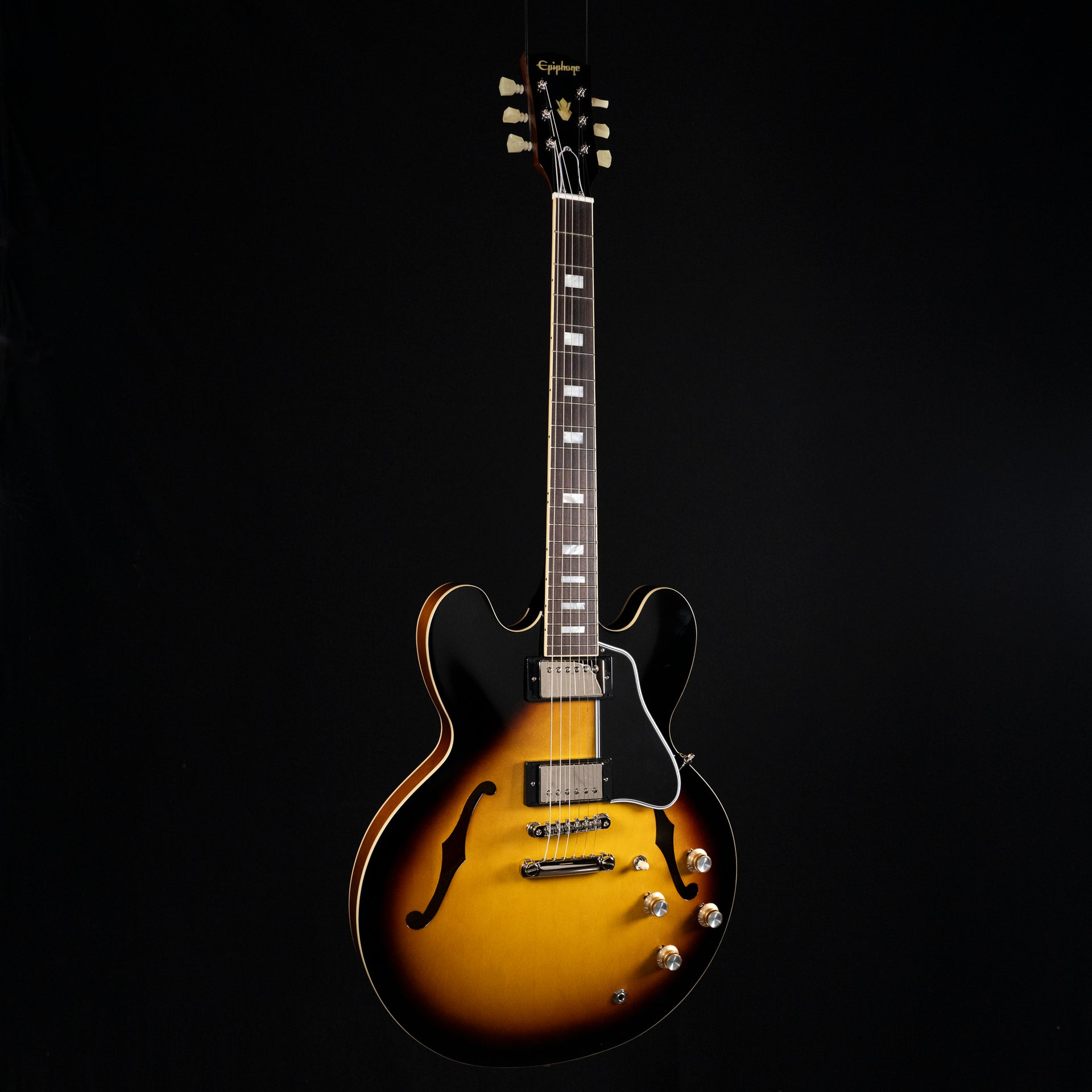 Epiphone Inspired by Gibson Custom 1962 ES-335 Reissue Electric Guitar - Vintage Burst