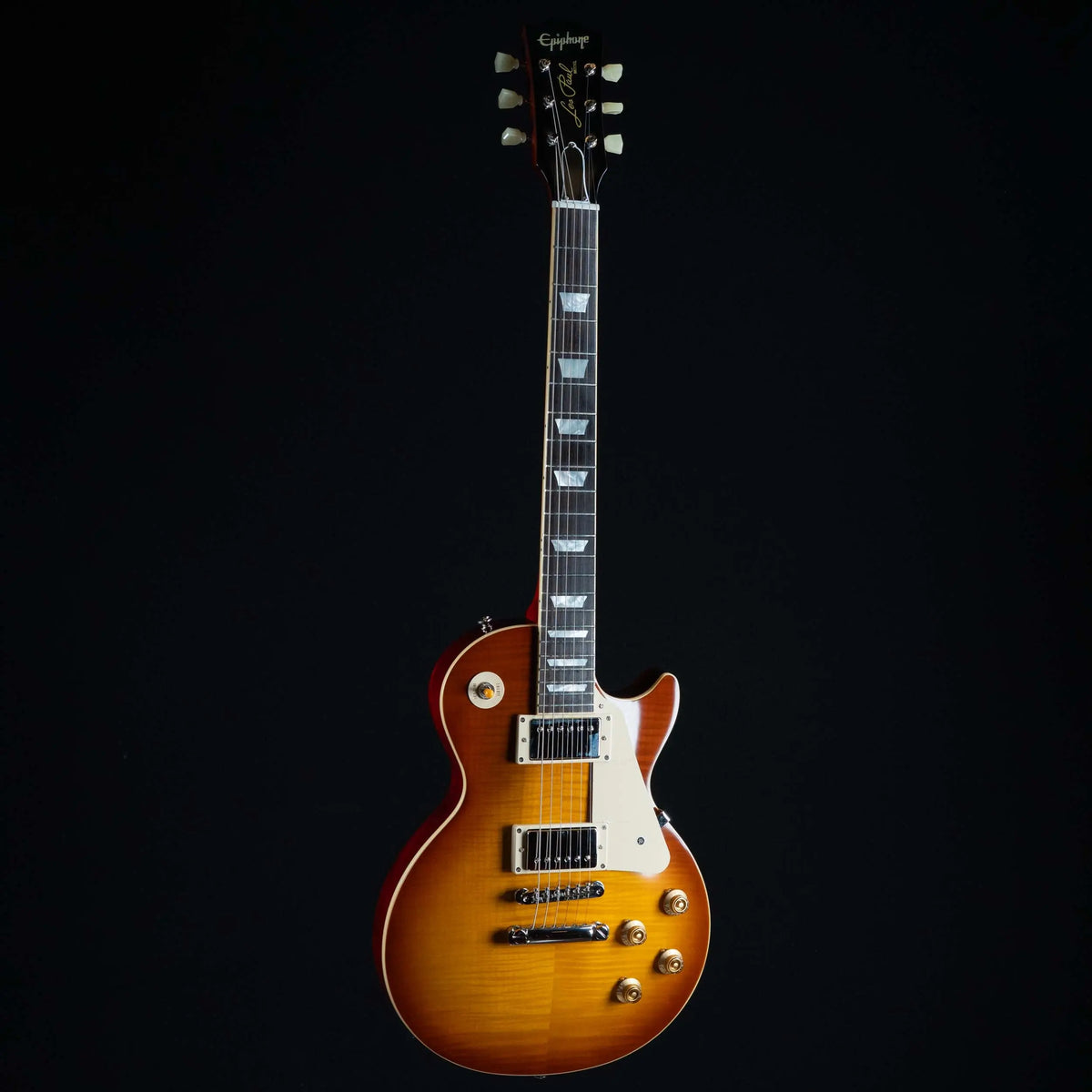Epiphone Inspired by Gibson Custom 1959 Les Paul Standard - Golden Poppy Burst Epiphone