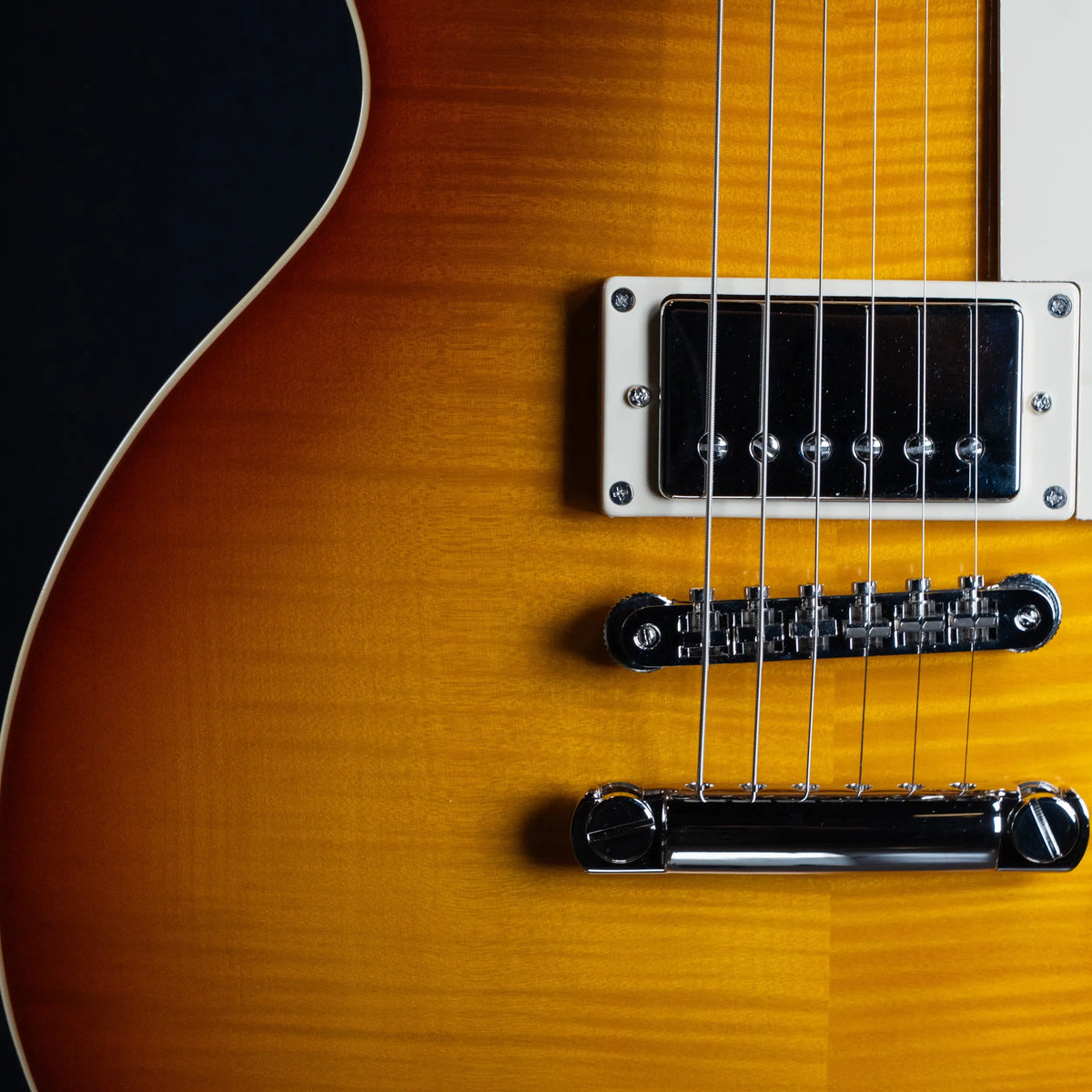 Epiphone Inspired by Gibson Custom 1959 Les Paul Standard - Golden Poppy Burst - Midwood Guitar
