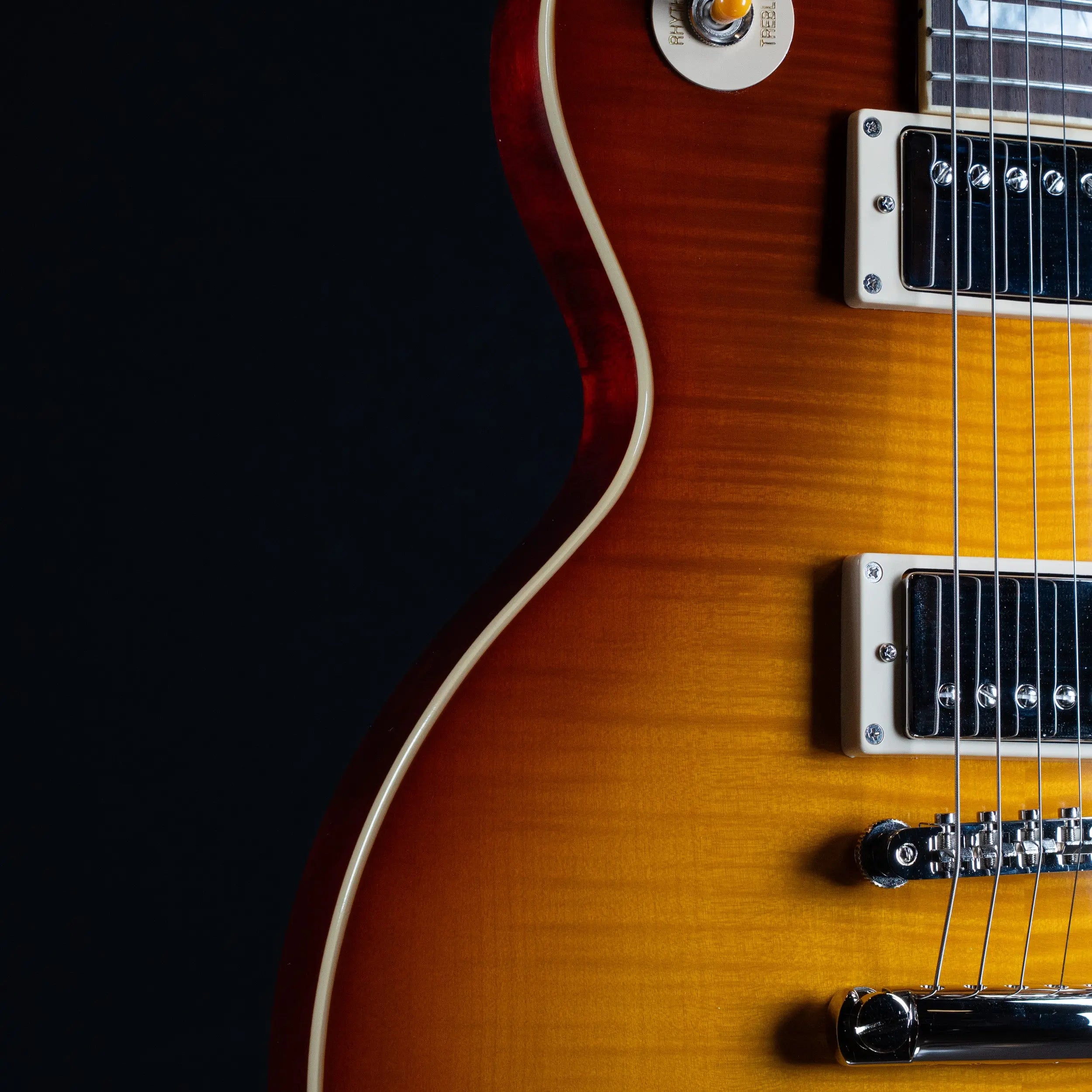 Epiphone Inspired by Gibson Custom 1959 Les Paul Standard - Golden Poppy Burst - Midwood Guitar