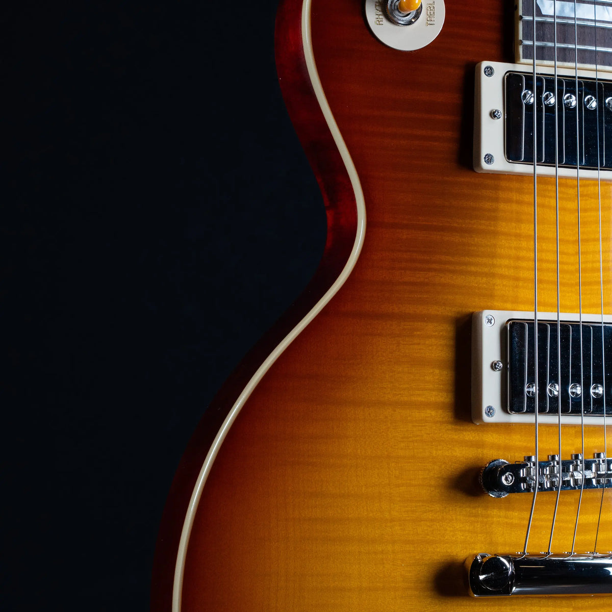 Epiphone Inspired by Gibson Custom 1959 Les Paul Standard - Golden Poppy Burst - Midwood Guitar
