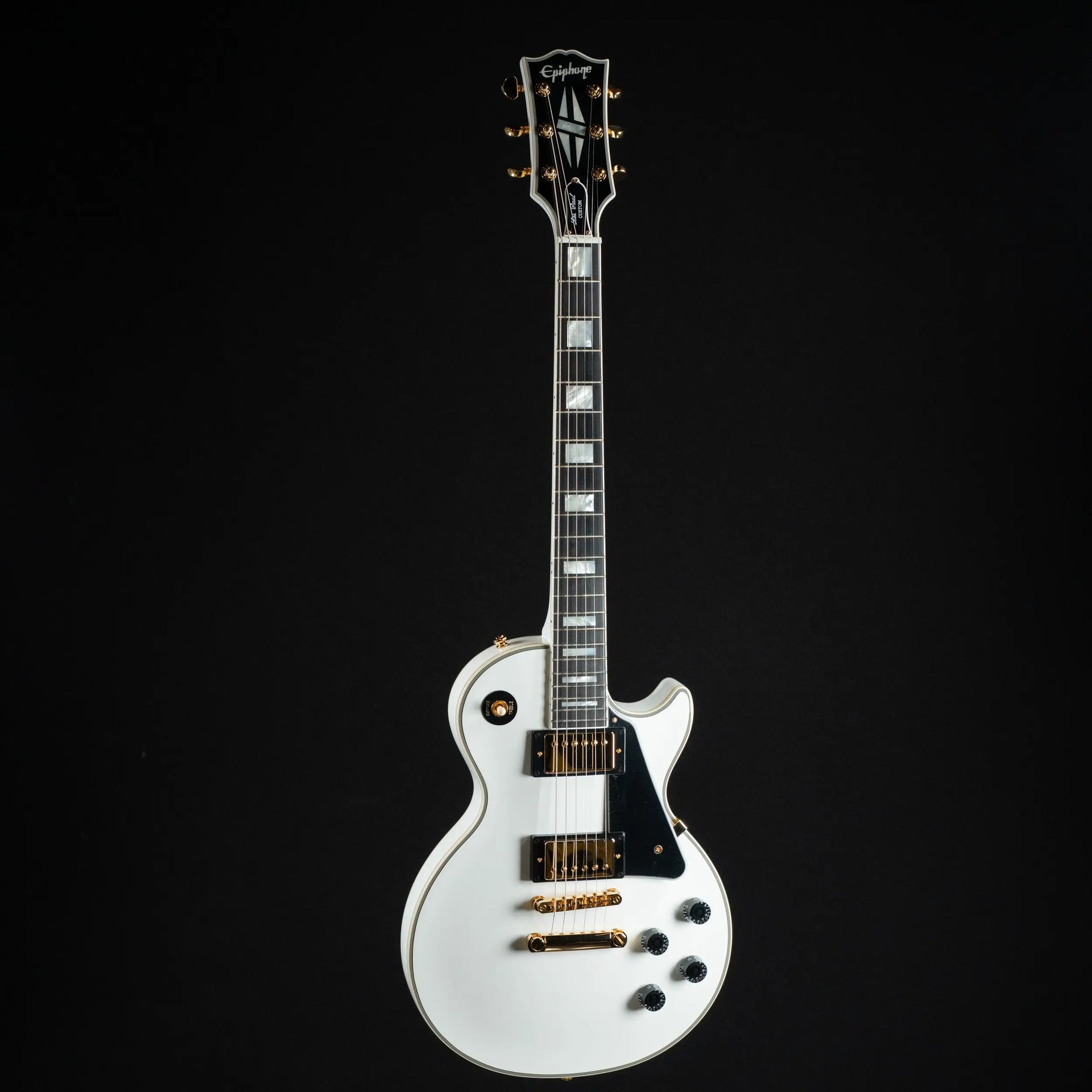 Epiphone Inspired by Gibson Custom Les Paul Custom - Alpine White