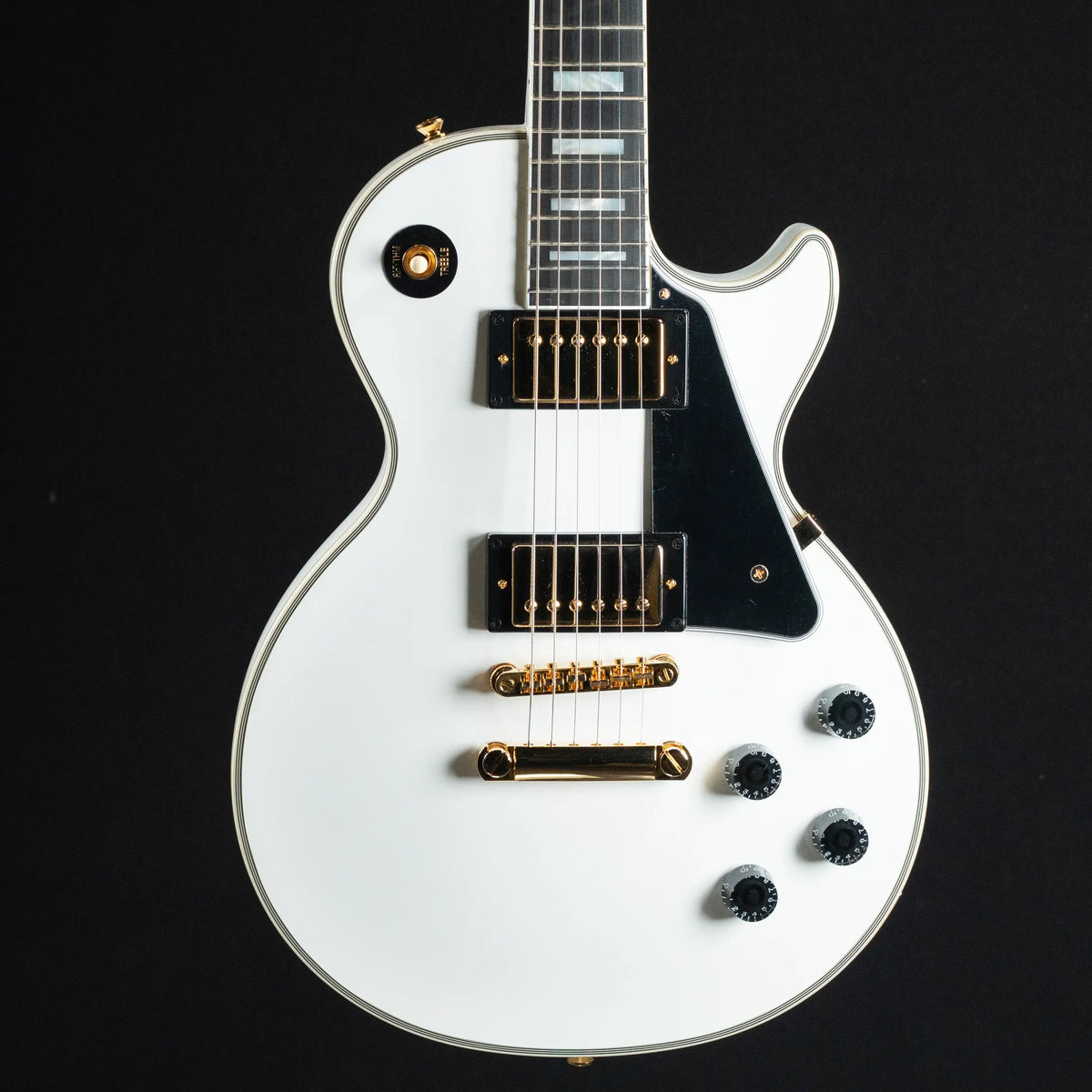 Epiphone Inspired by Gibson Custom Les Paul Custom - Alpine White Epiphone