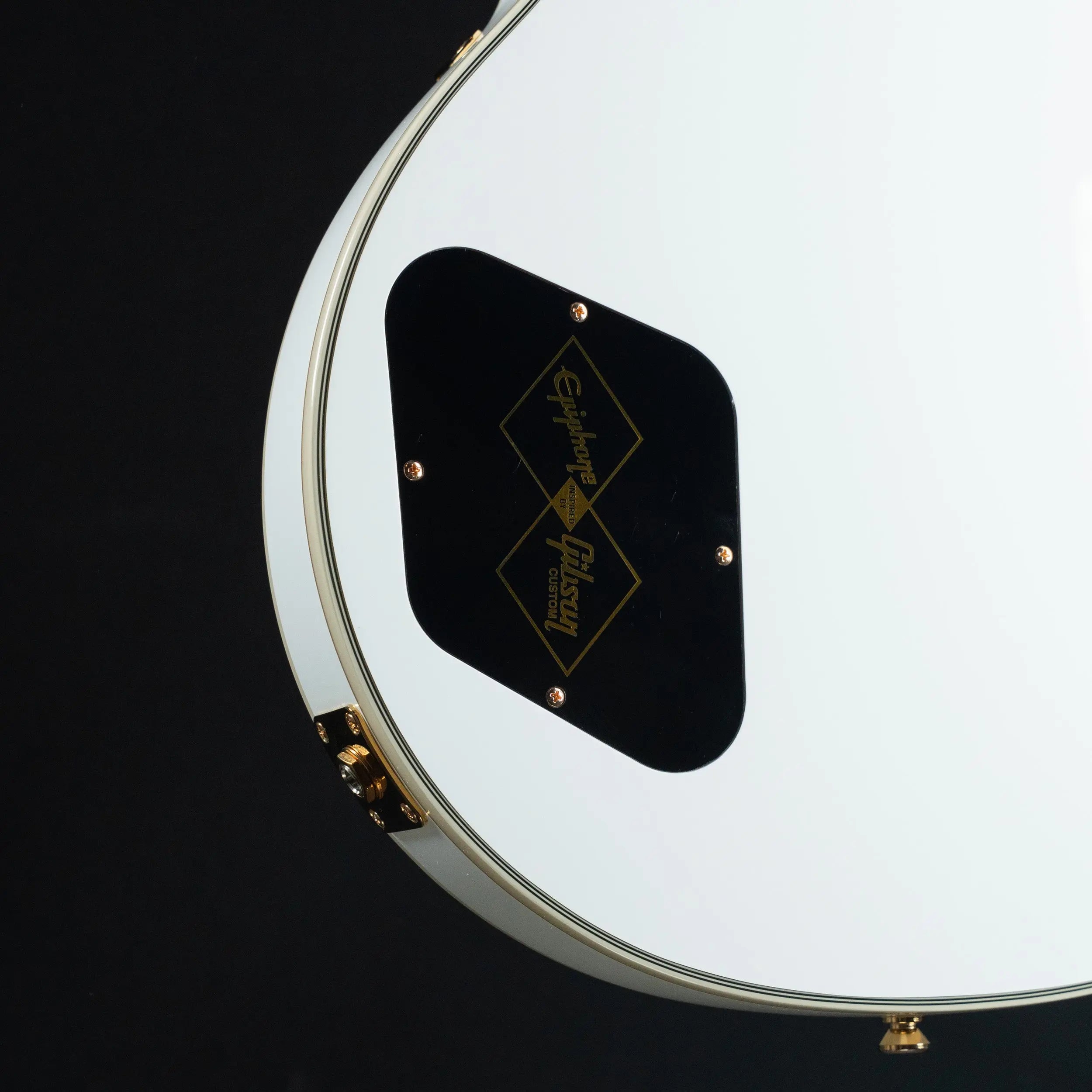 Epiphone Inspired by Gibson Custom Les Paul Custom - Alpine White Epiphone