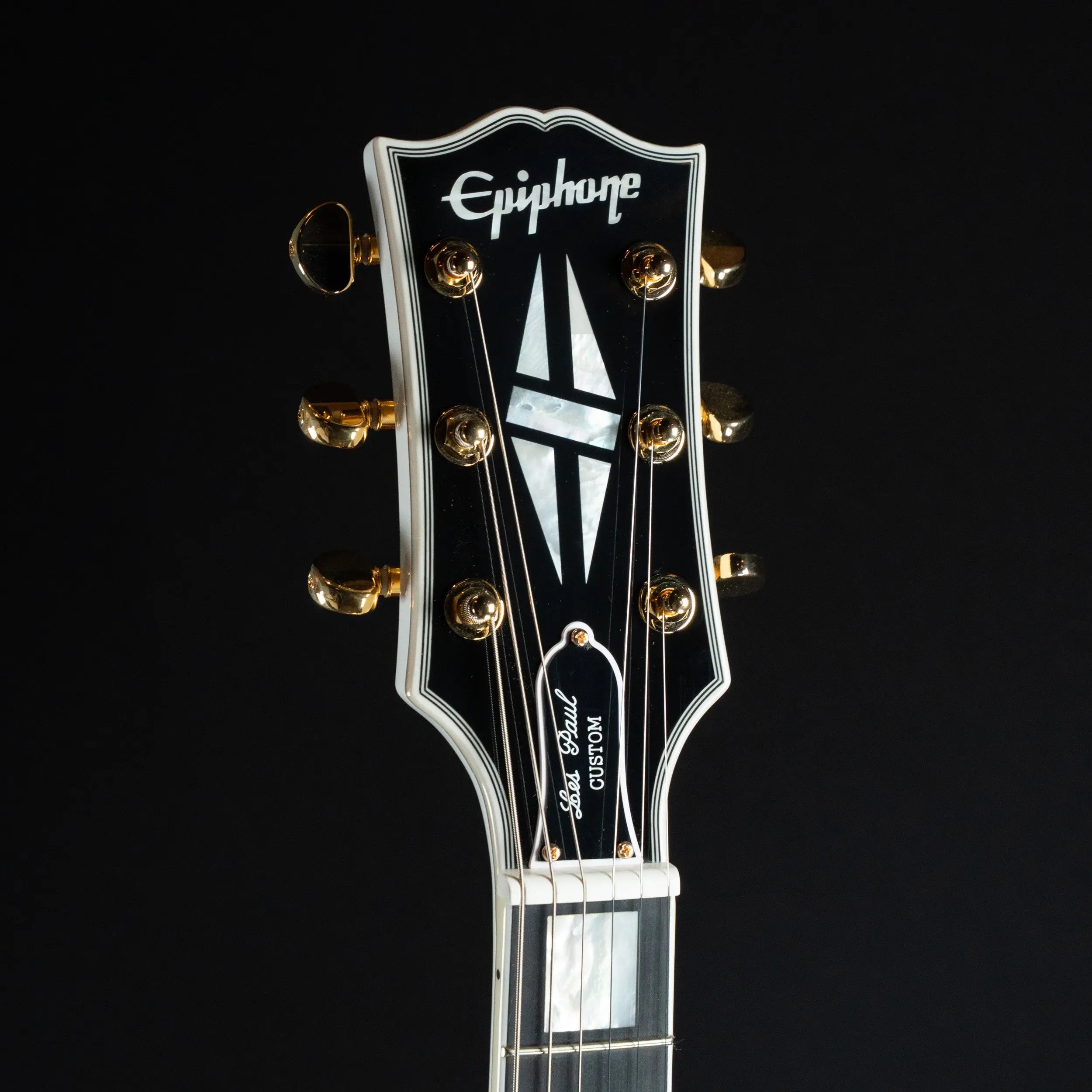 Epiphone Inspired by Gibson Custom Les Paul Custom - Alpine White Epiphone
