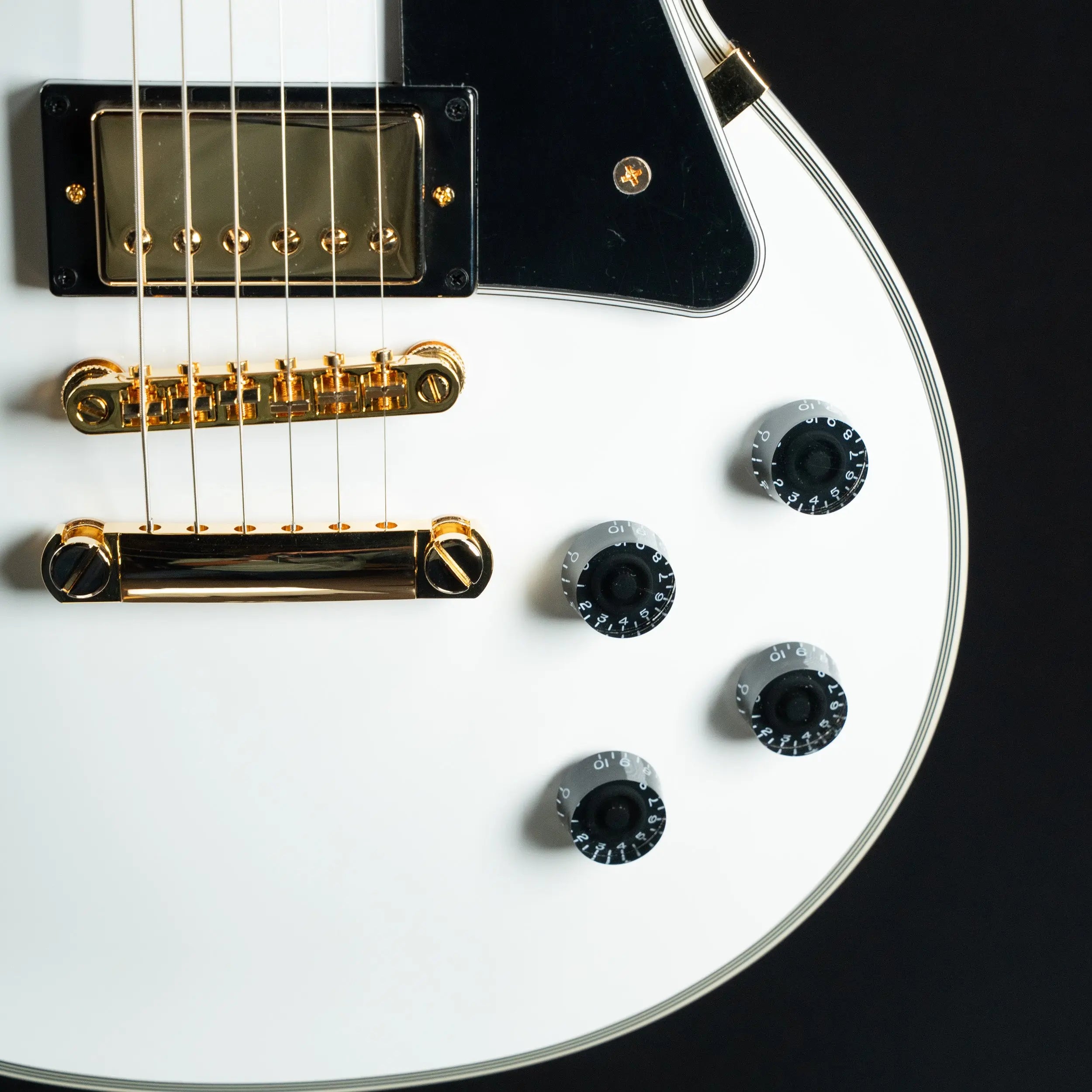 Epiphone Inspired by Gibson Custom Les Paul Custom - Alpine White Epiphone