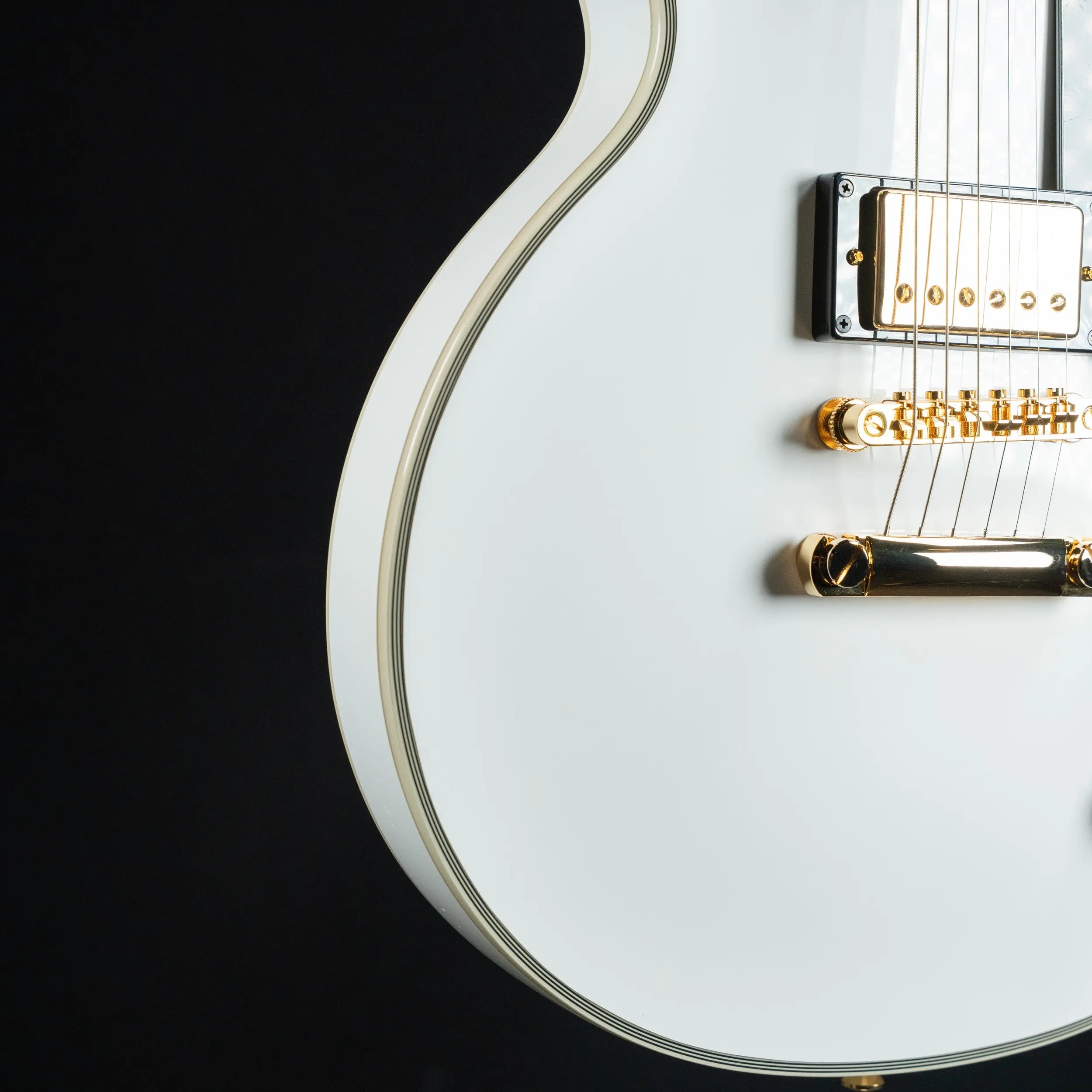 Epiphone Inspired by Gibson Custom Les Paul Custom - Alpine White Epiphone