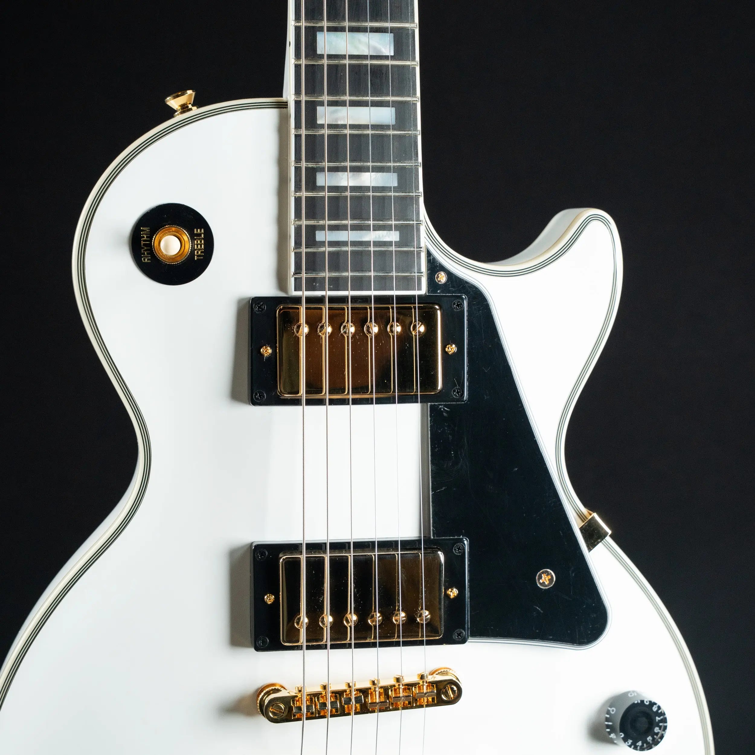 Epiphone Inspired by Gibson Custom Les Paul Custom - Alpine White Epiphone