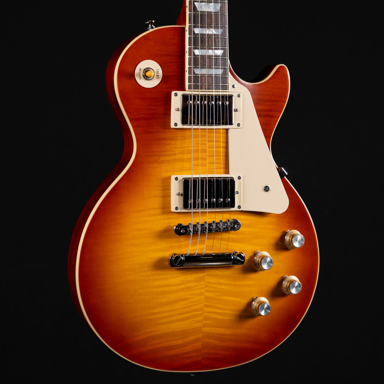 Epiphone Inspired by Gibson Custom Shop 1960 Les Paul Standard Reissue Electric Guitar - Washed Cherry Burst #5190