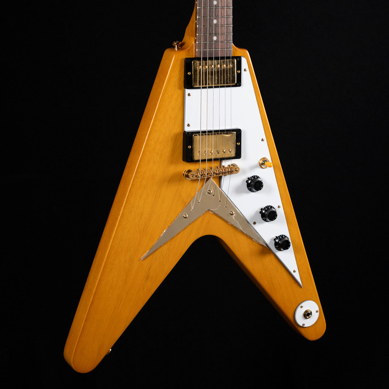 Epiphone Inspired By Gibson Custom 1958 Korina Flying V - Aged Natural