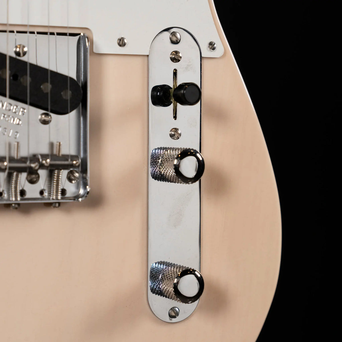 Fender Custom Shop 1950 Pine Esquire - Time Capsule Aged White Blonde - Midwood Guitar