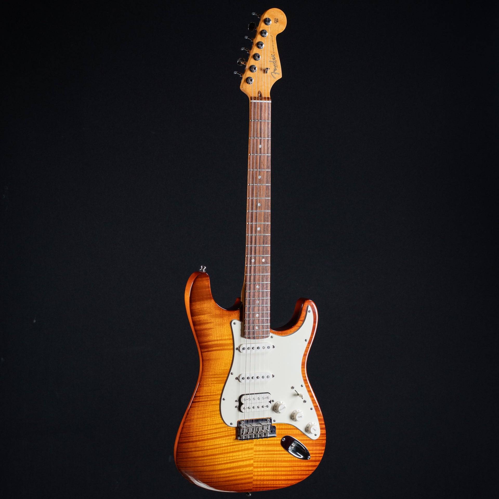 2012 Fender American Select Stratocaster Flame Maple HSS - Antique Sunburst | Preowned