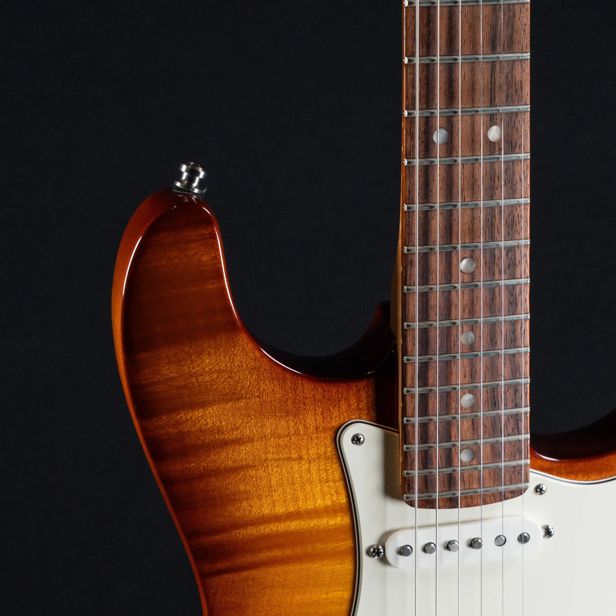 2012 Fender American Select Stratocaster Flame Maple HSS - Antique Sunburst | Preowned Fender