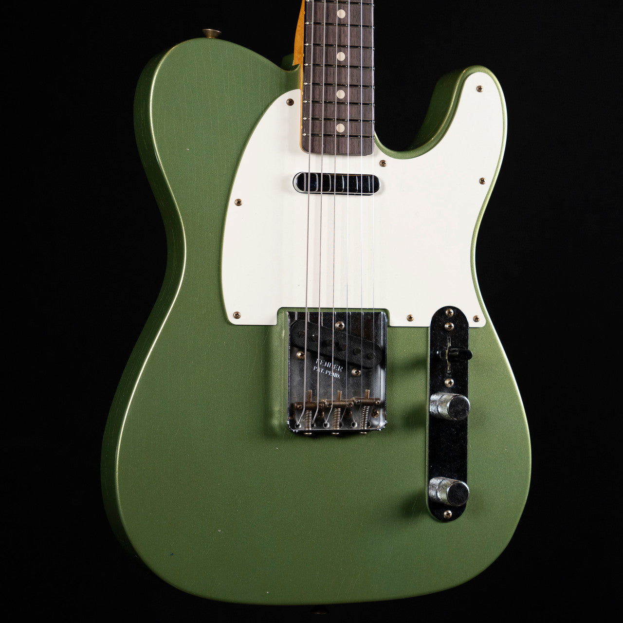 Fender Custom Shop LTD 1960 Telecaster Journeyman - Aged Sage Green Metallic
