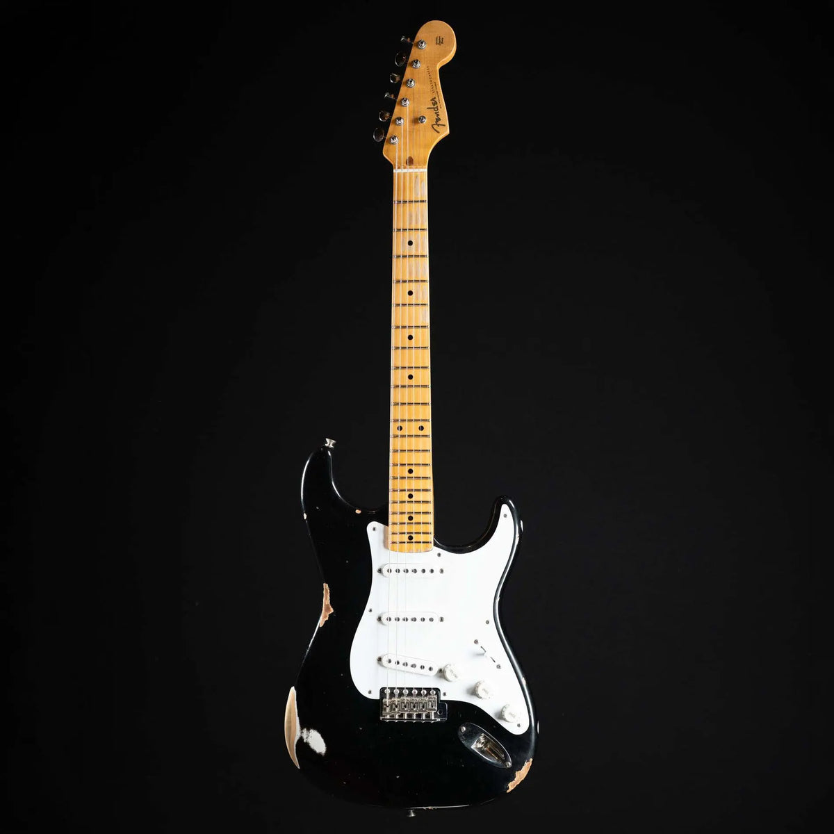 2024 Fender Custom Shop Limited Fat 1954 Stratocaster Relic Aged Black | Preowned