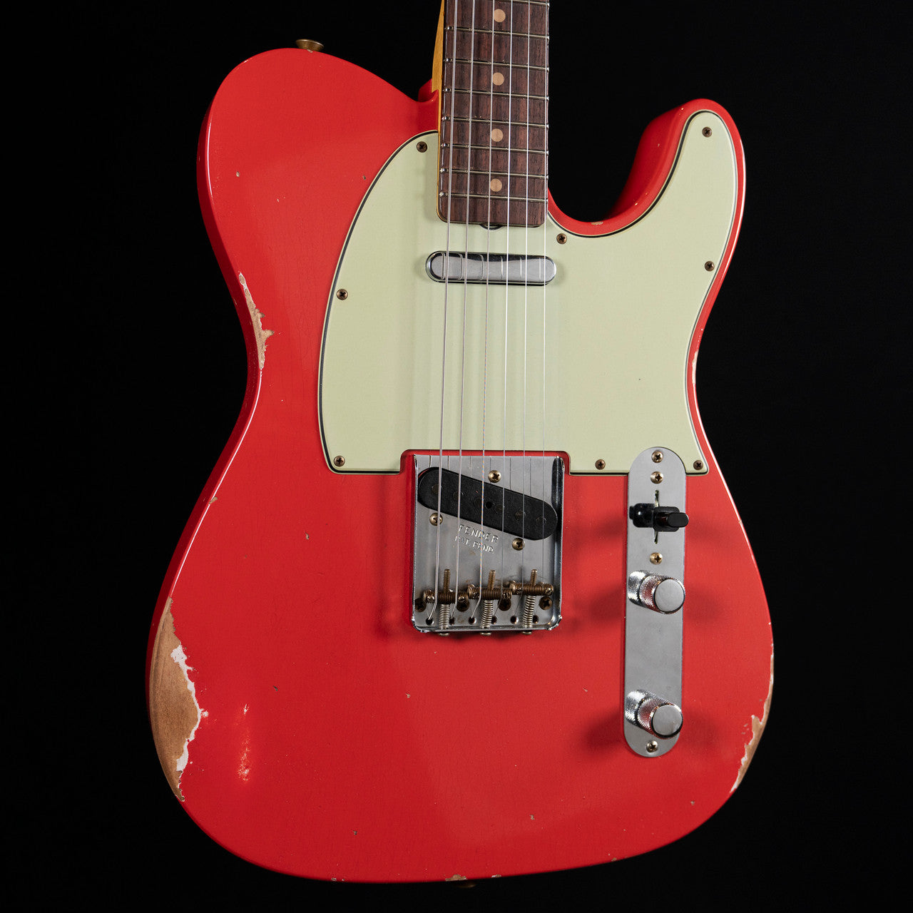 Fender Custom Shop 1963 Telecaster Relic - Fiesta Red