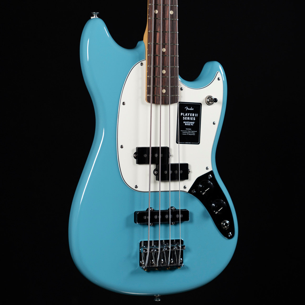 Fender Player II Mustang Bass PJ - Aquatone Blue