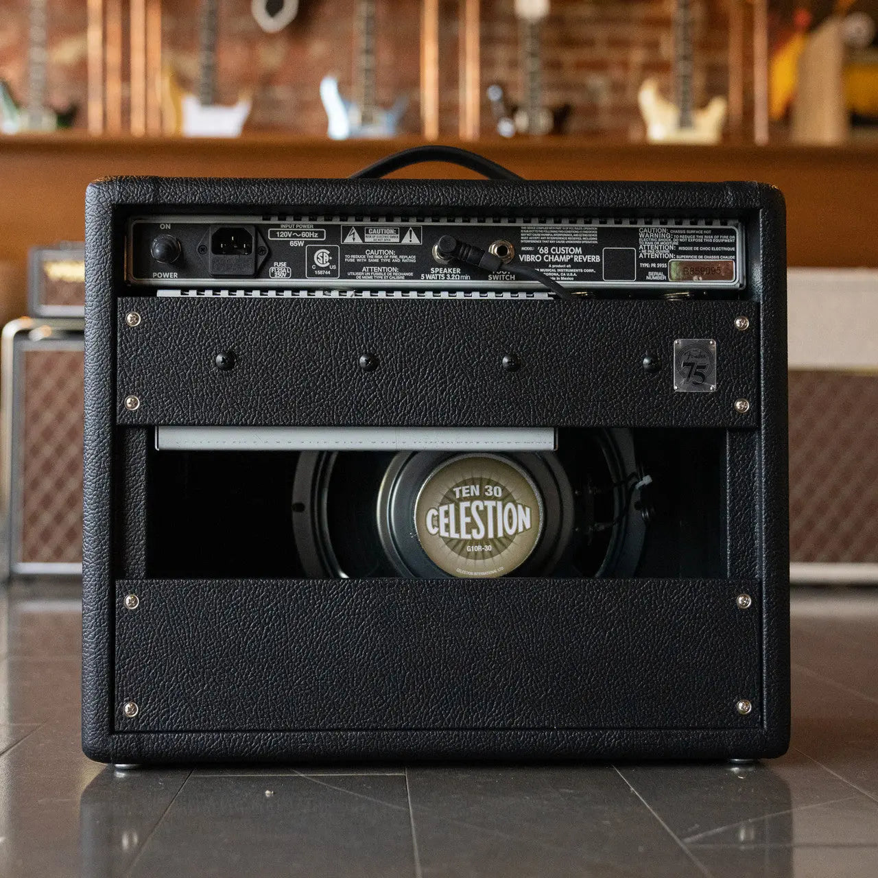 Fender 68 Custom Vibro Champ Reverb Guitar Amplifier