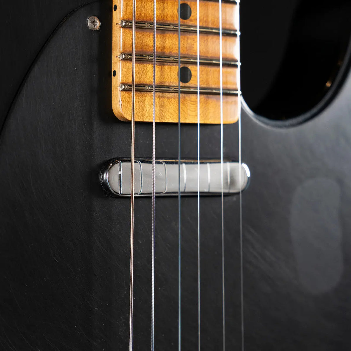 Fender Custom Shop ’55 Telecaster Journeyman – Black Fender Custom Shop