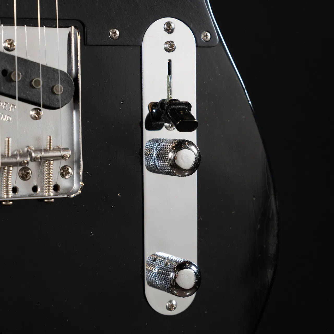Fender Custom Shop ’55 Telecaster Journeyman – Black Fender Custom Shop