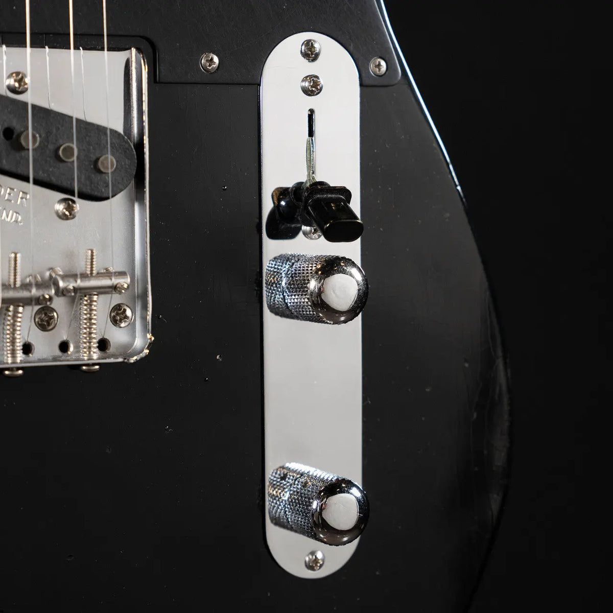 Fender Custom Shop ’55 Telecaster Journeyman – Black Fender Custom Shop