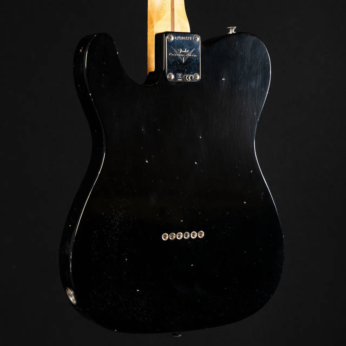 Fender Custom Shop ’55 Telecaster Journeyman – Black Fender Custom Shop