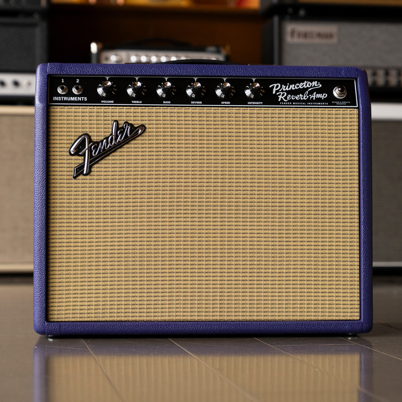 Fender LTD '65 Princeton Reverb Plum w/ Greenback
