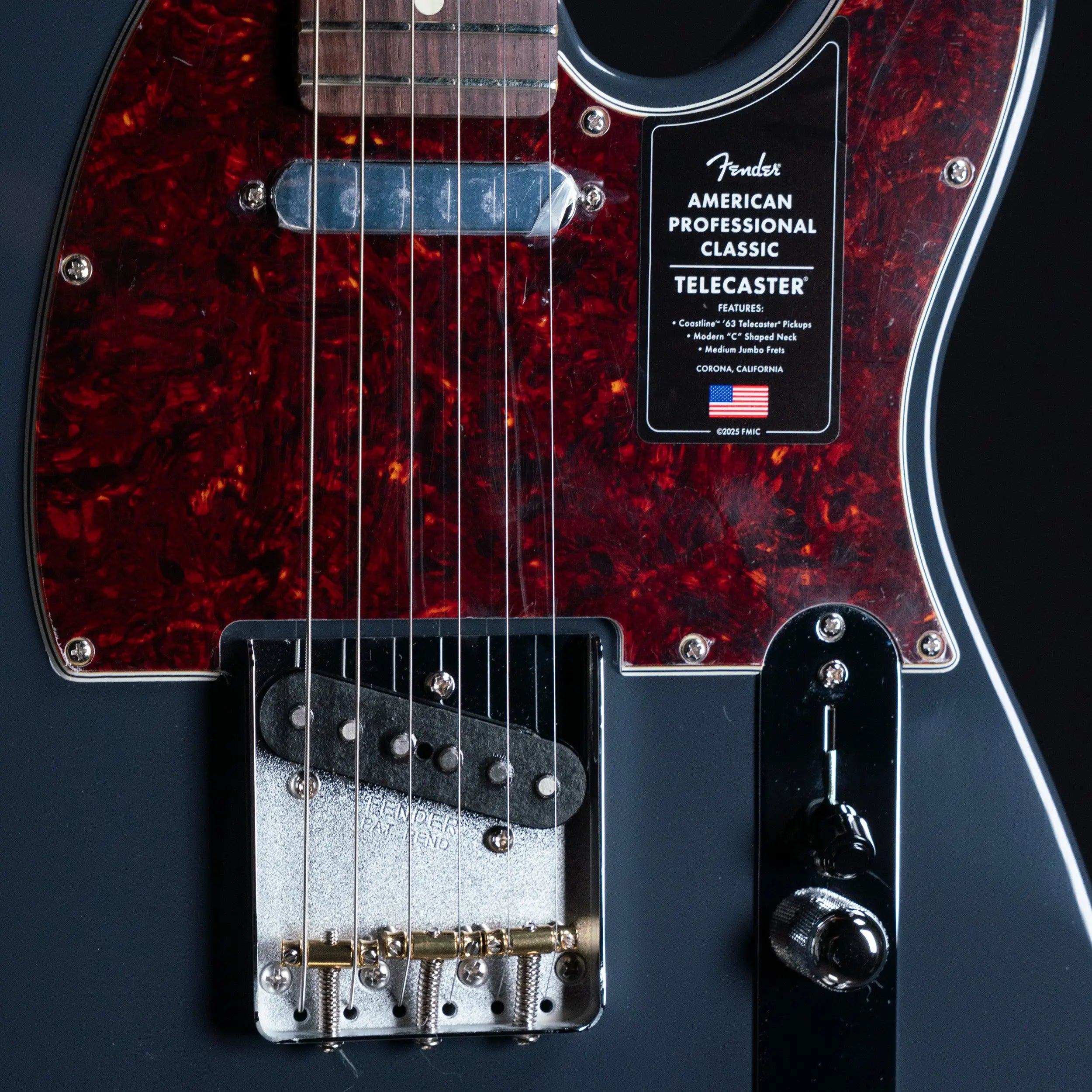 Fender American Professional Classic Telecaster - Faded Black Fender
