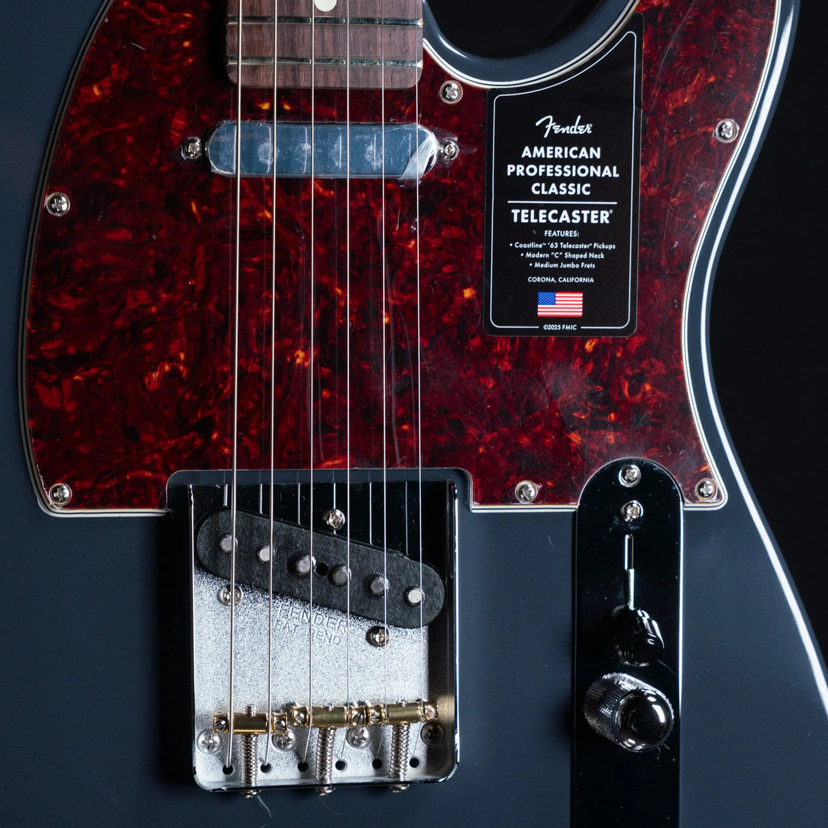 Fender American Professional Classic Telecaster - Faded Black Fender
