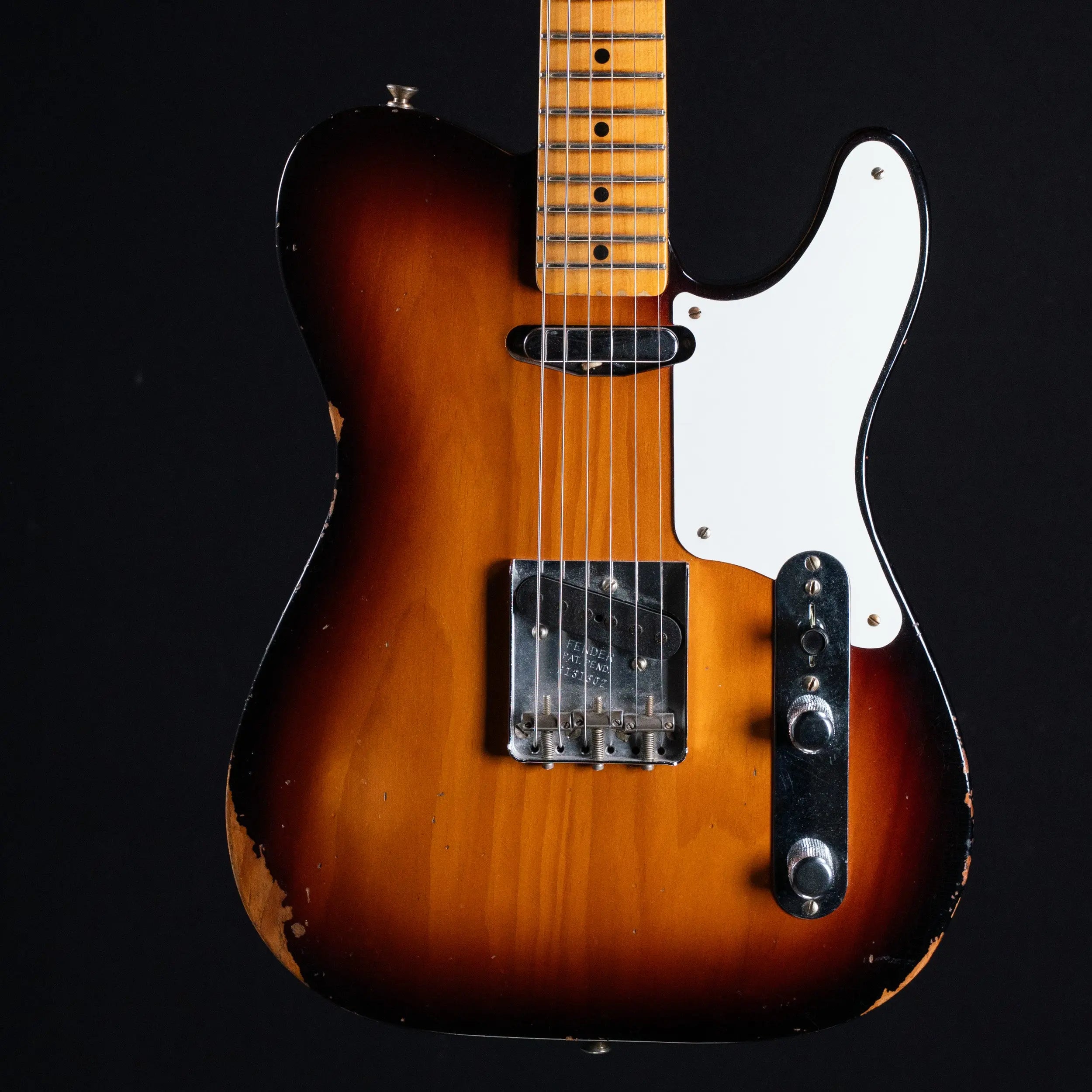 2023 Fender Custom Shop Double Esquire Relic - Two-Tone Sunburst | Preowned Fender Custom Shop