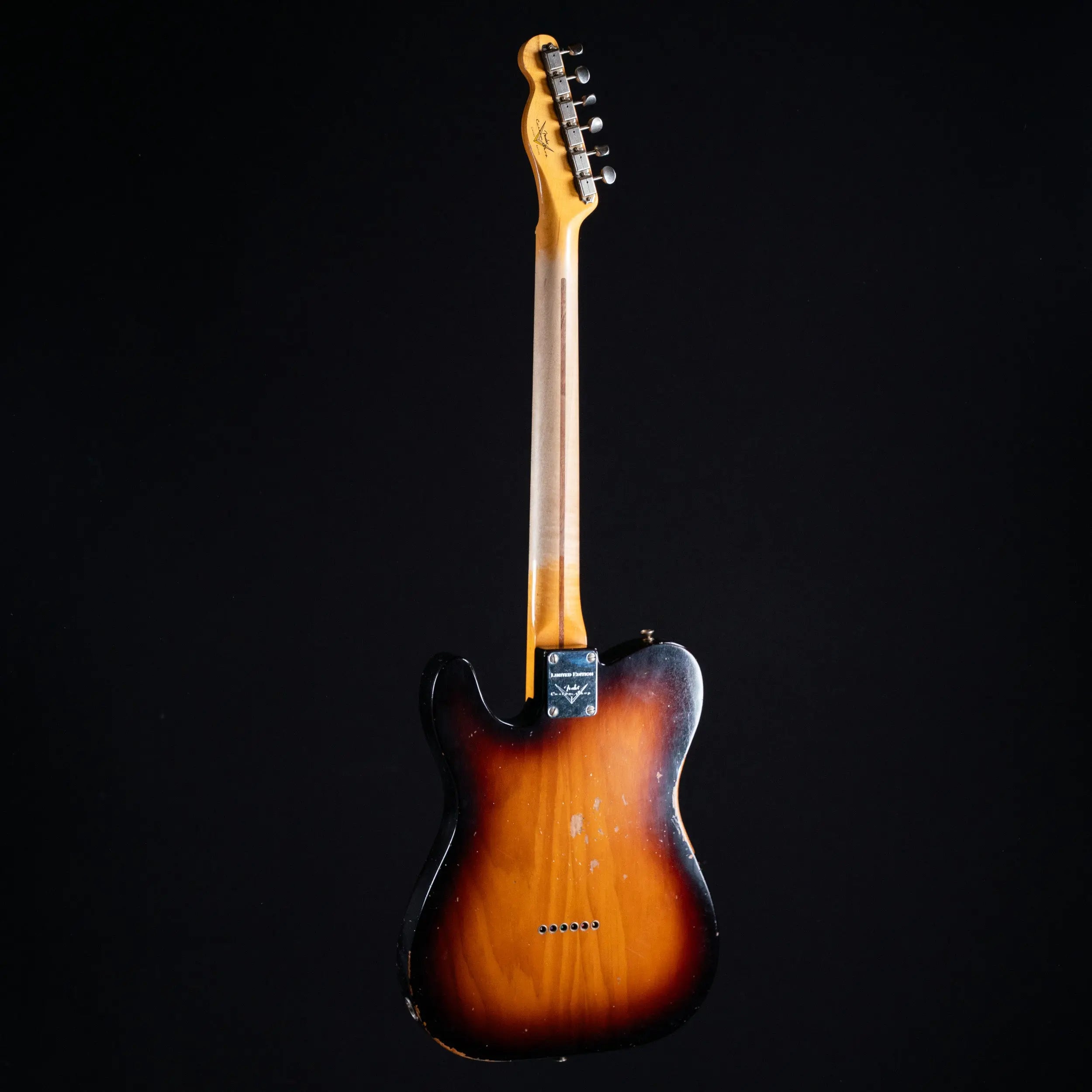 2023 Fender Custom Shop Double Esquire Relic - Two-Tone Sunburst | Preowned Fender Custom Shop