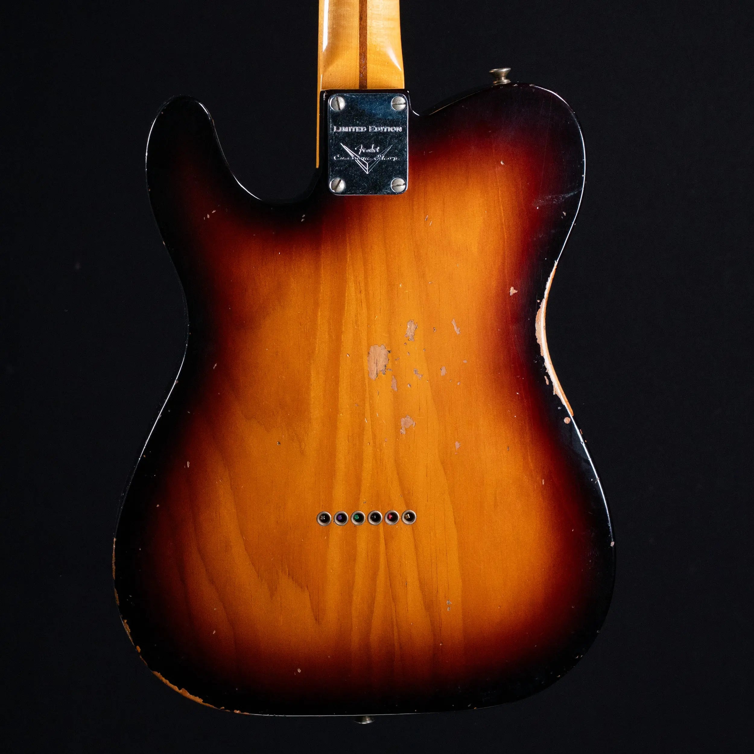 2023 Fender Custom Shop Double Esquire Relic - Two-Tone Sunburst | Preowned Fender Custom Shop