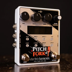 Electro-Harmonix Pitch Fork + Polyphonic Pitch Shifter Pedal