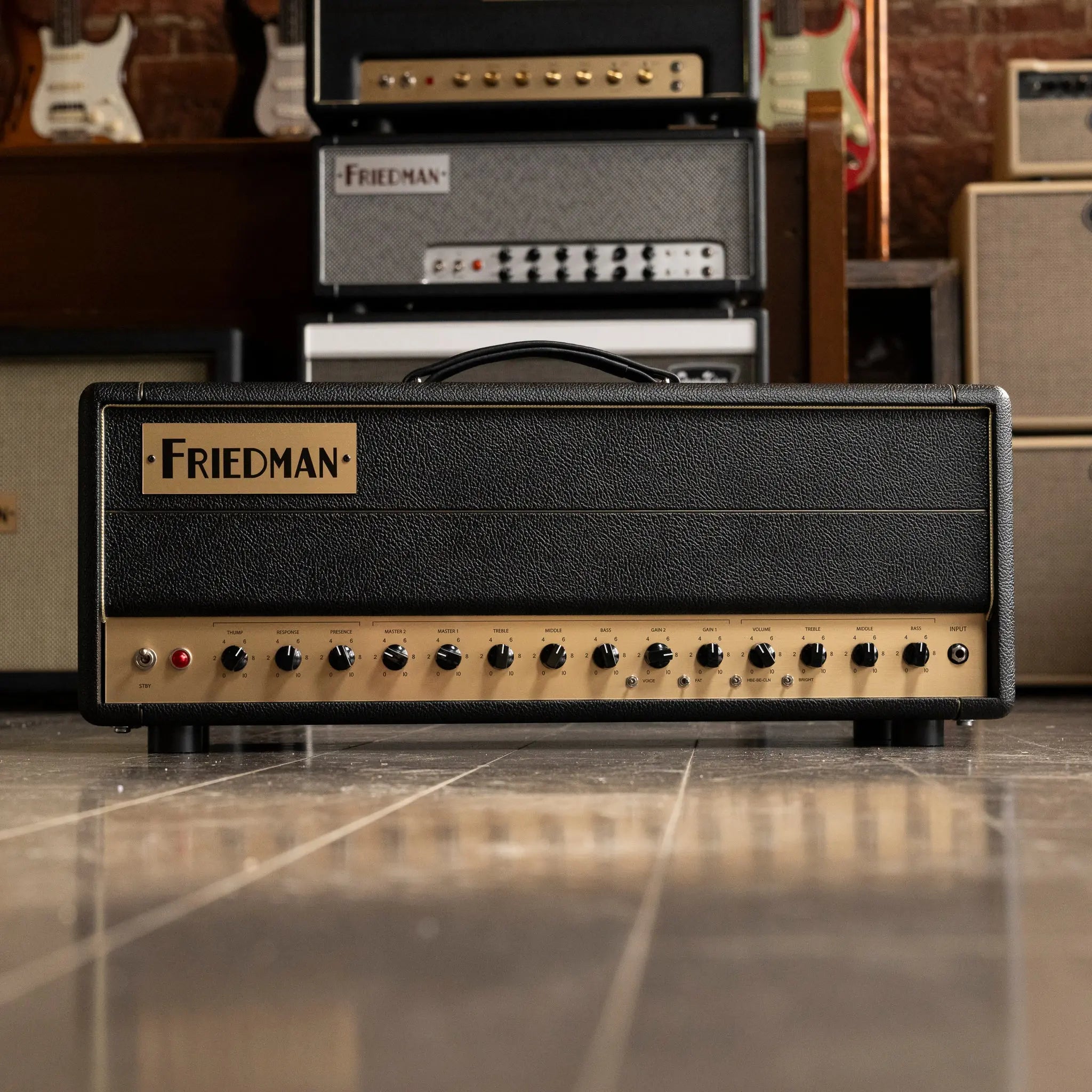 Friedman BE-50 Deluxe 50-Watt Tube Amplifier Head | Midwood Guitar
