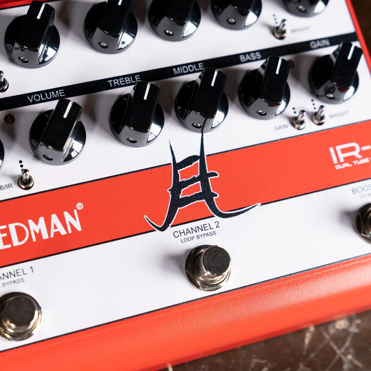 Friedman IR-J Jake E. Lee Signature All-Tube Preamp Pedal Friedman Amplification