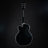 Gretsch Falcon Hollowbody with String-Thru Bigsby - Black Gretsch