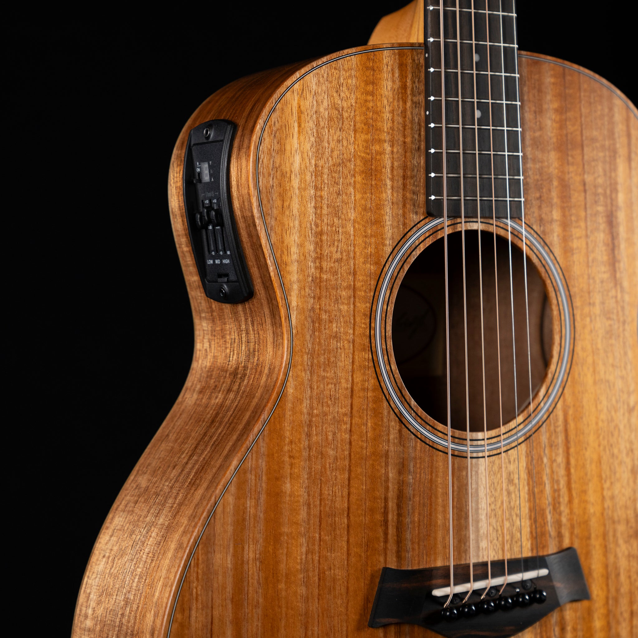 Taylor GS Mini-e Koa Acoustic Electric Guitar - Midwood Guitar