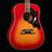 Gibson Dove Original Acoustic Guitar - Vintage Cherry Sunburst Gibson