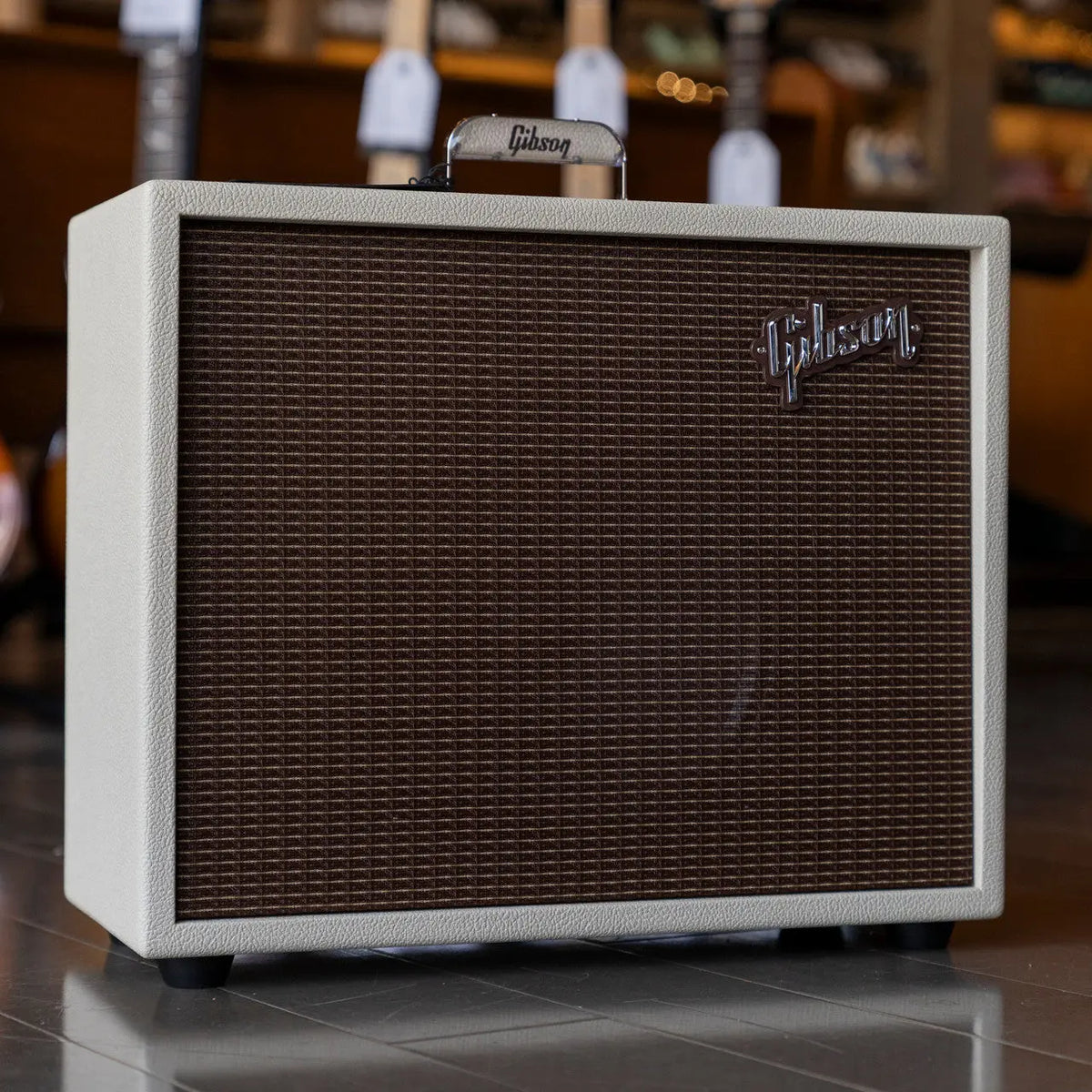 Gibson Falcon 20 1x12" Guitar Combo Amplifier - Cream w/ Oxblood Grille Gibson