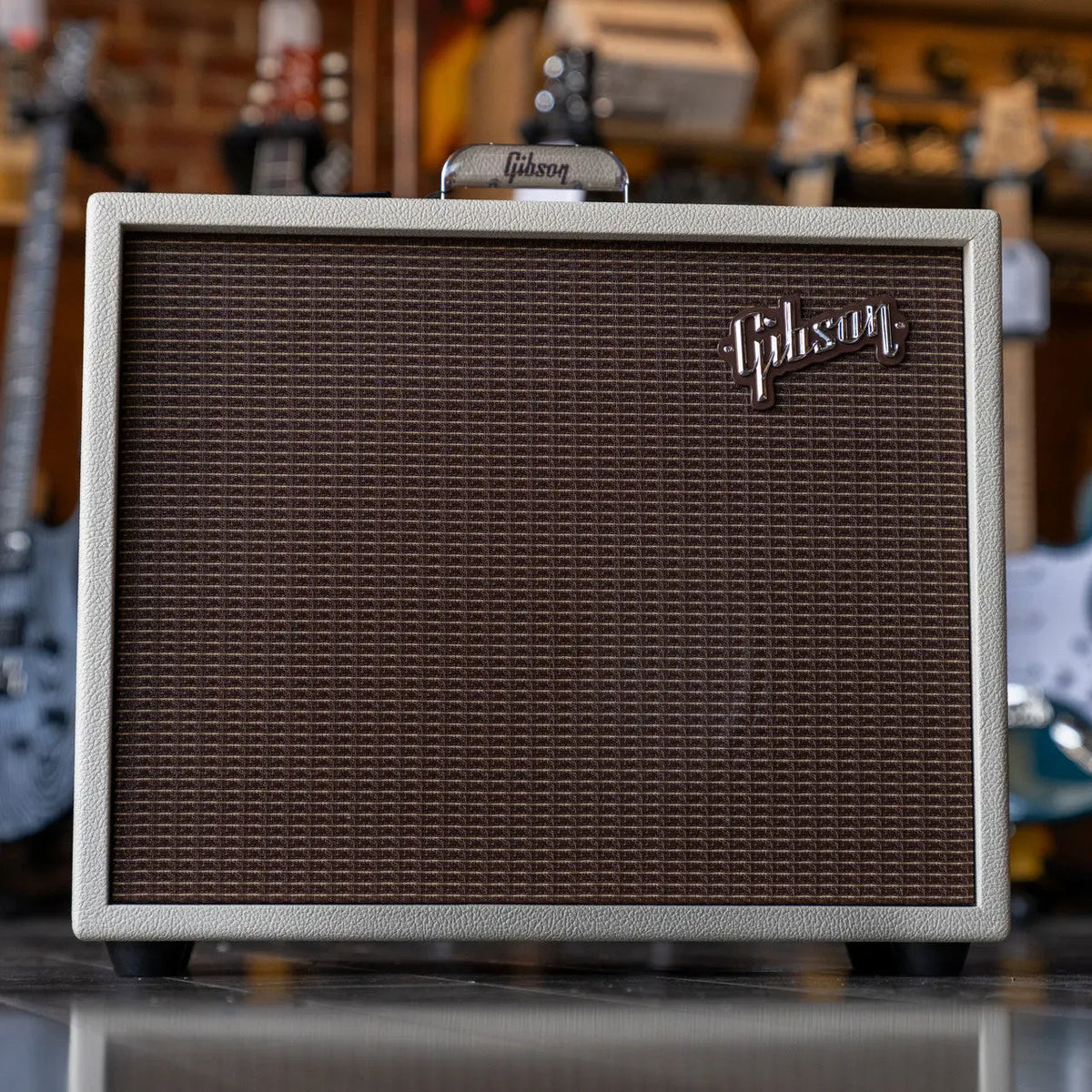 Gibson Falcon 20 1x12" Guitar Combo Amplifier - Cream w/ Oxblood Grille Gibson